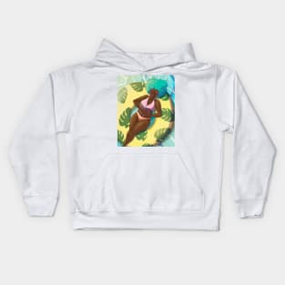 Pool Girl Kids Hoodie